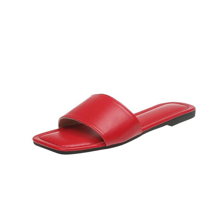 Damen Offene Zehentrenner-Pantoletten mit elegantem Design W&W Mode