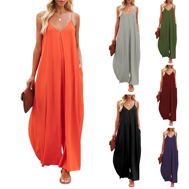 Damen luftiges Maxikleid