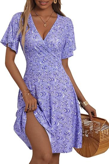 Blossomé™ - Elegantes geblümtes Minikleid für Frauen