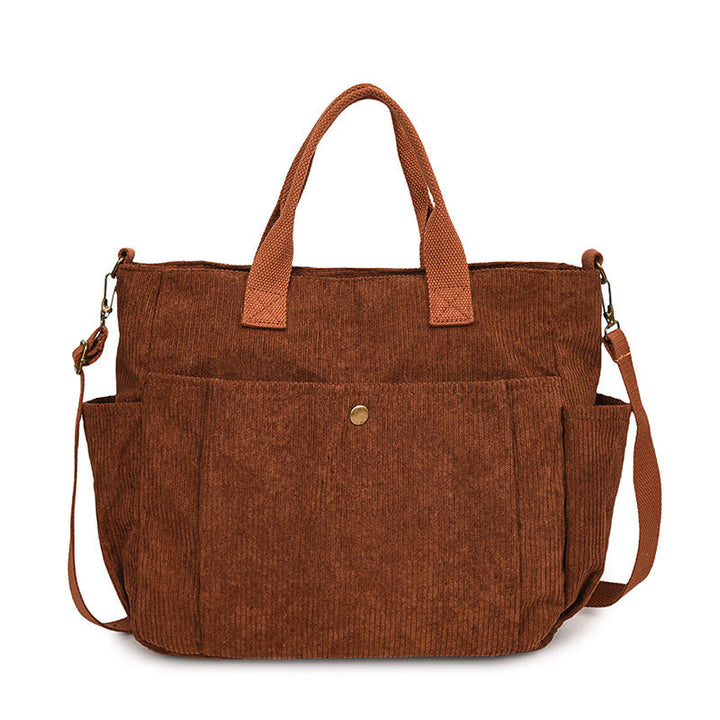 W&W Mode | Corduroy Schultertasche Mit Bequemem Band