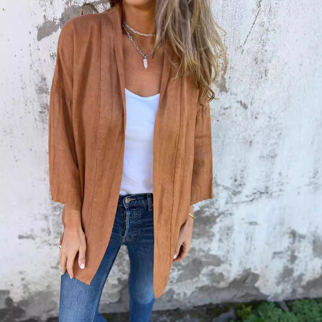 Damen lässige Sommerjacke W&W Mode