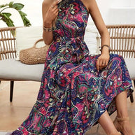 WW | Vintage Bohemian Halterkleid