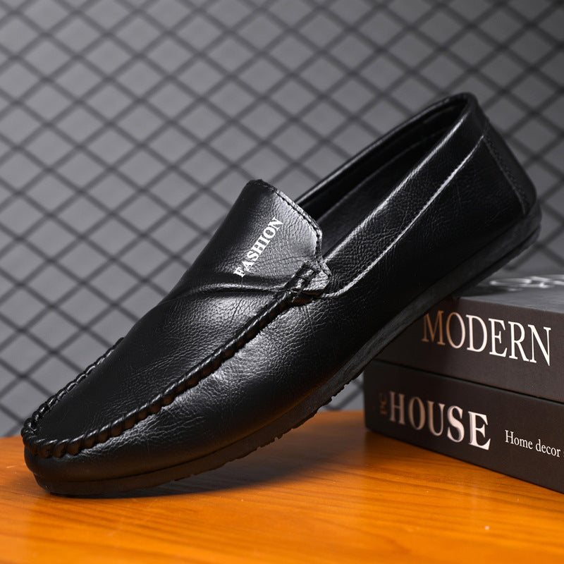 Herren Mokassins mit handgenähtem Obermaterial und leichtem Komfort WW