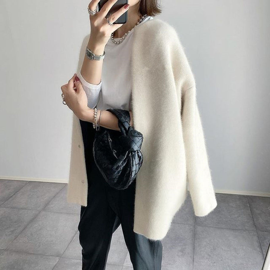 WW | Eleganter Kaschmir Strickjacke