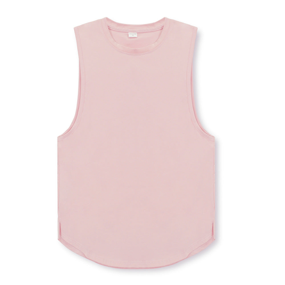 Herren Sportliches ärmelloses Laufshirt aus schnelltrocknendem Material WW