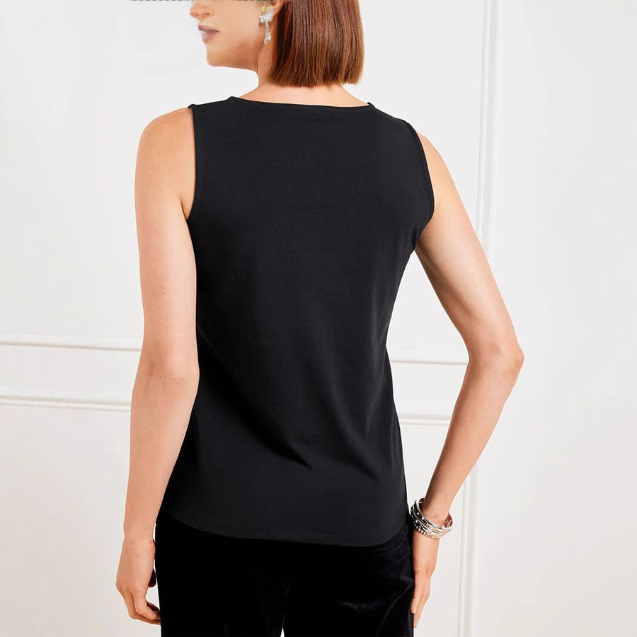 Damen Funktionsbluse mit Pailletten WW