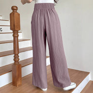 Damen weite Faltenhose WW