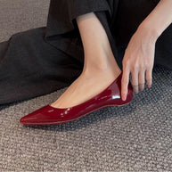 Damen elegante spitze Ballerinas WW