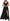 Damen elegantes Maxikleid mit seitlichem Schlitz