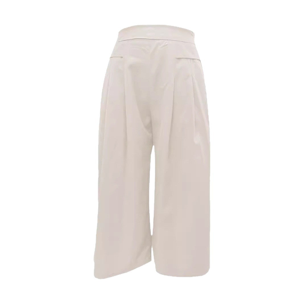 Damen Weite Culotte mit eleganten Falten und praktischen Taschen WW