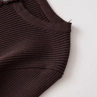 Damen Strickjacke mit dekorativen Knöpfen WW