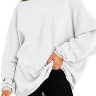 Damen oversized Kapuzenpullover WW
