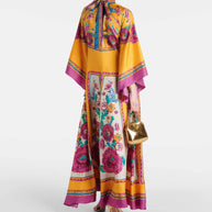 WW | Bedrucktes Dreiviertelarmkleid