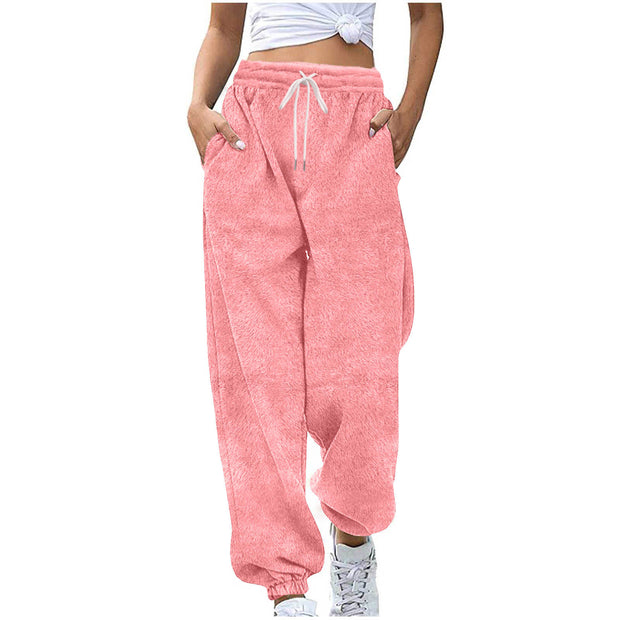 Damen bequeme Loungewear-Hosen WW