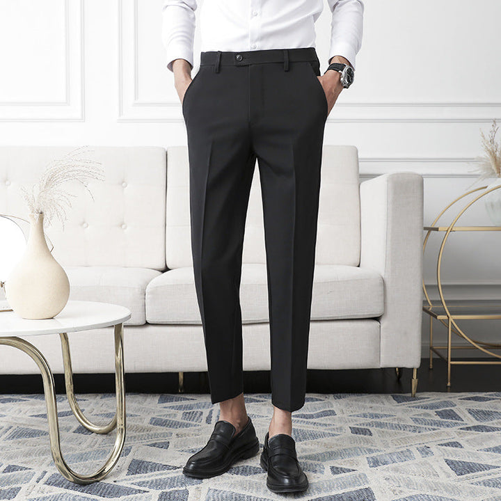 Herren Slim-Fit-Hose im klassischen Stil