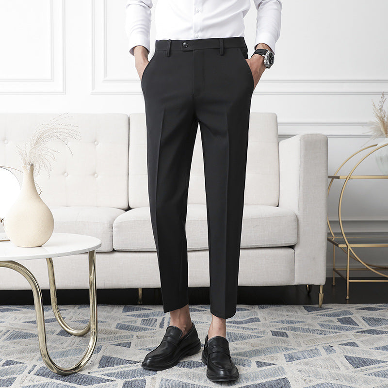 WW | Klassische Slim Fit Hosen Für Männer