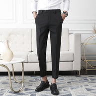 WW | Klassische Slim Fit Hosen Für Männer