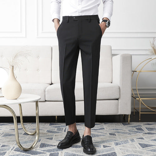 WW | Klassische Slim Fit Hosen Für Männer