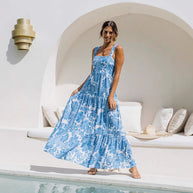 Damen Sommerliches Maxikleid WW