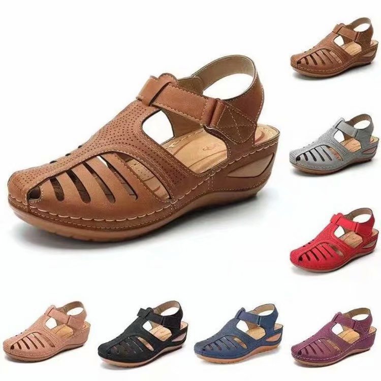 Damen Bequeme Clogs mit atmungsaktiver Obermaterialstruktur und elegantem Riemendesign WW