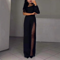 WW | Sexy einseitiger High-Slit-Jumpsuit