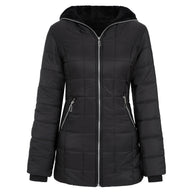 Damen Sportliche Funktionsjacke mit Kapuze und isolierendem Futter WW