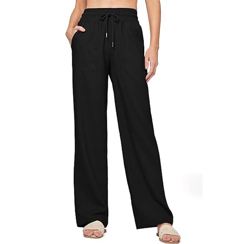 Damen Bequeme Weite Sommerhose WW