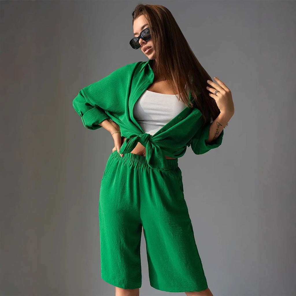 Damen Hemdbluse mit modischem Kragen WW