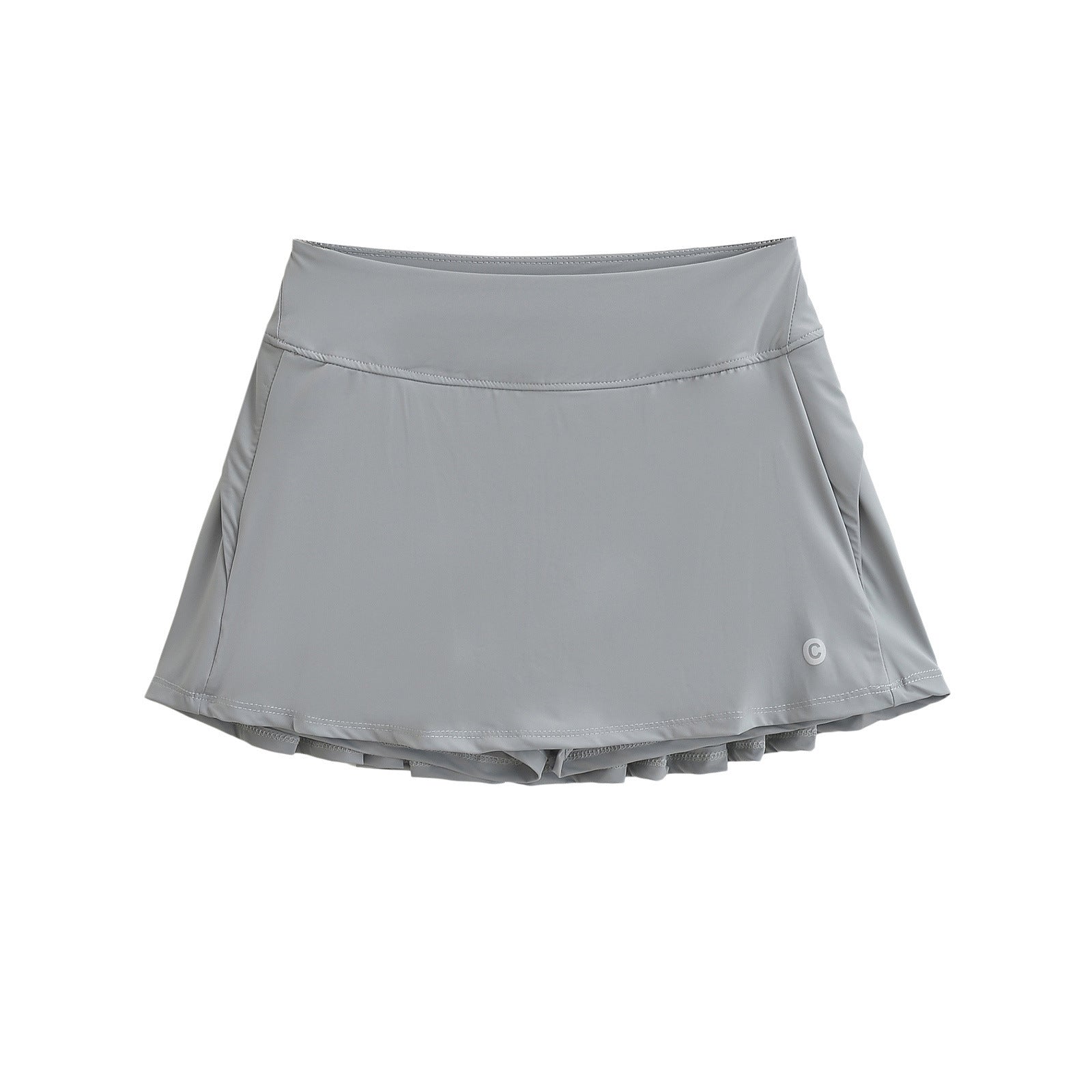 Damen Sportlicher Faltenrock mit integrierten Shorts WW