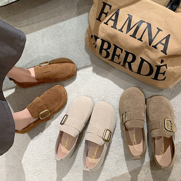 W&W Mode | Vintage Bequeme Slip-On-Schuhe