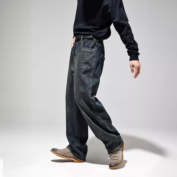 Herren lässige Relaxed Fit Jeans WW
