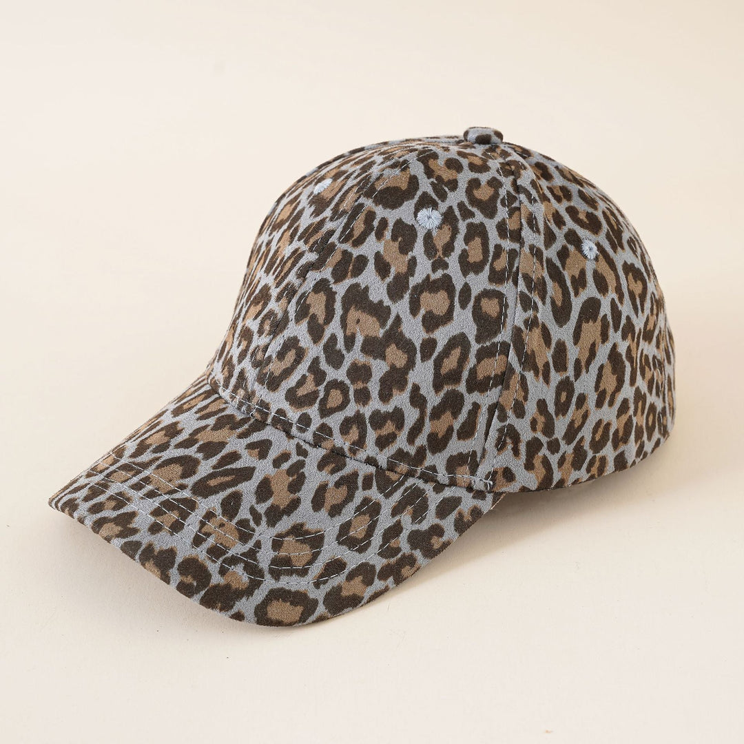 Damen Baseballmütze mit modernem Leopardenmuster und hoher Atmungsaktivität W&W Mode