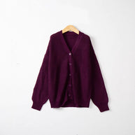 Damen Strickjacke mit strukturiertem Muster und praktischen Knopfdetails WW