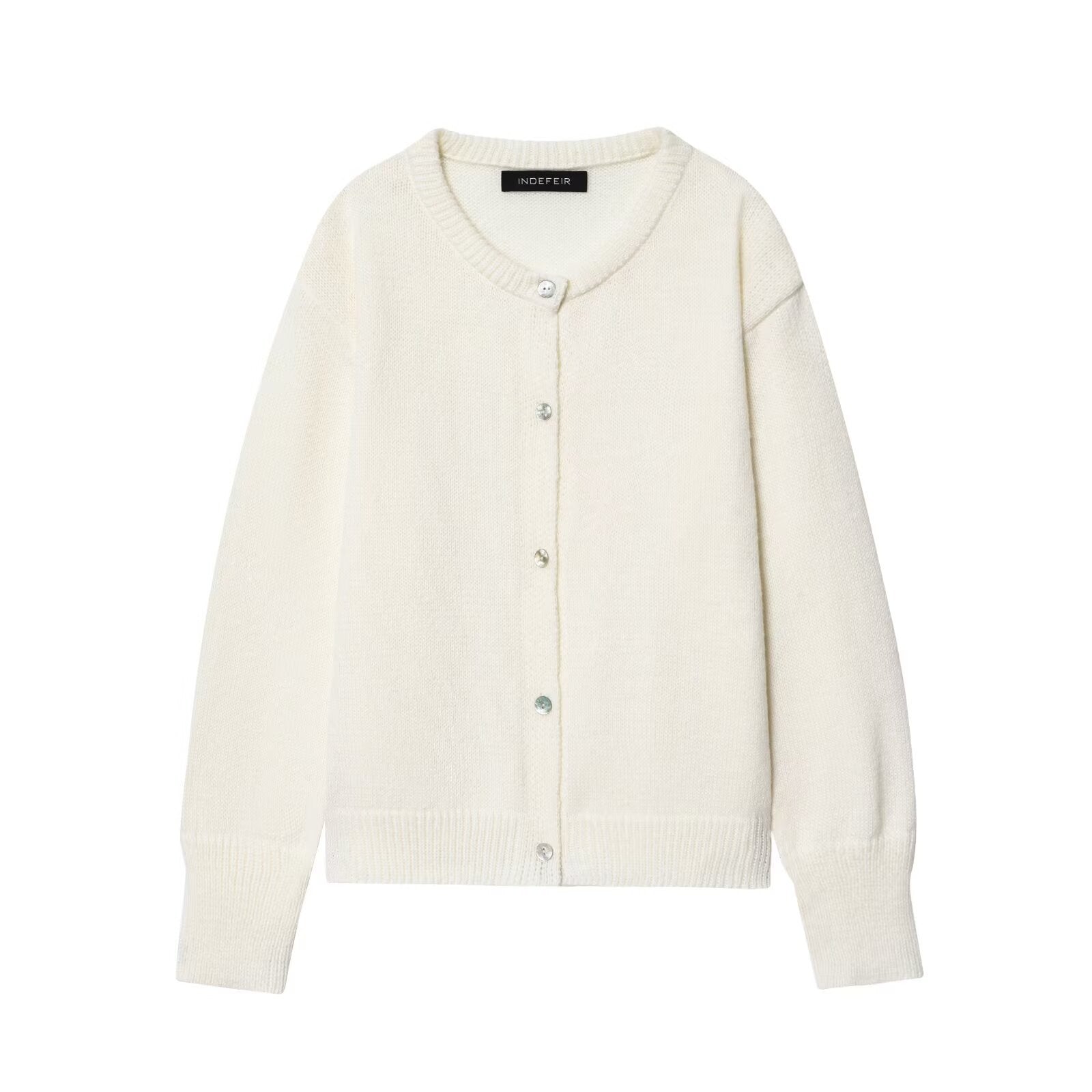 Damen Strickjacke mit Knopfdesign und gemütlichem Schnitt WW