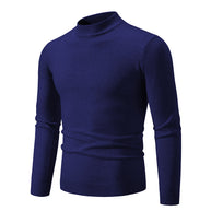 Herren Rollkragenpullover aus weichem Strickmaterial WW