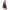 Damen Eleganter Poncho mit kunstvollem floralen Muster und luxuriösem Feel WW