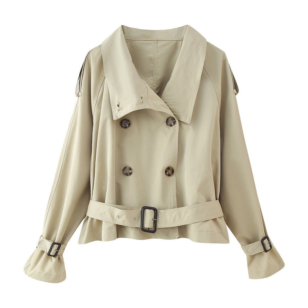 Damen Trenchcoat mit elegantem Schnitt und modischen Details WW