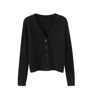 WW | Schnürgestrickter Pullover mit V-Ausschnitt für Damen