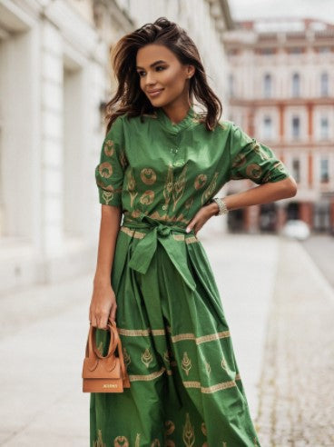 Damen Kaftan Kleid W&W Mode