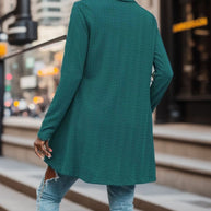 Damen Strickjacke mit elegantem Schnitt und raffinierten Details WW