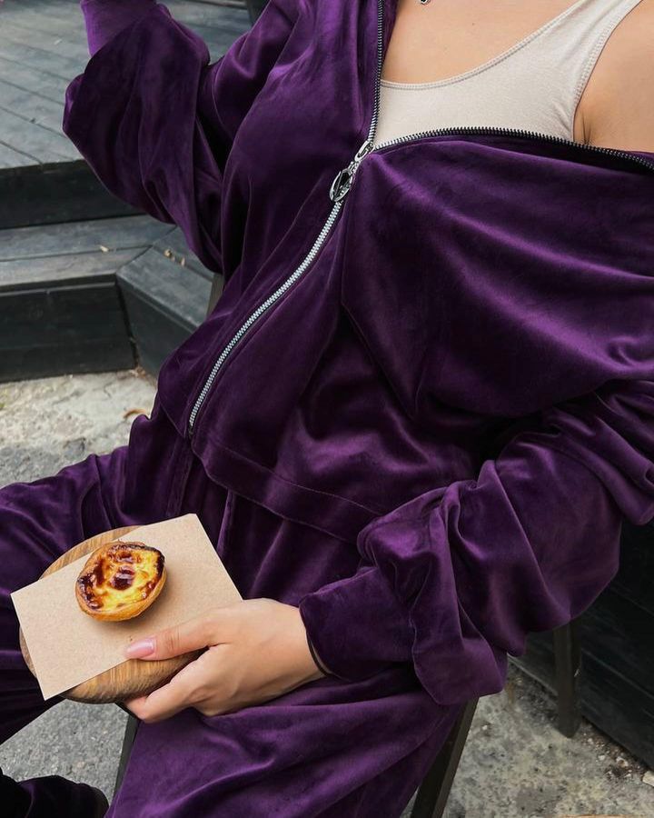 Damen Bequeme und modische Kombi aus Top und Hose WW