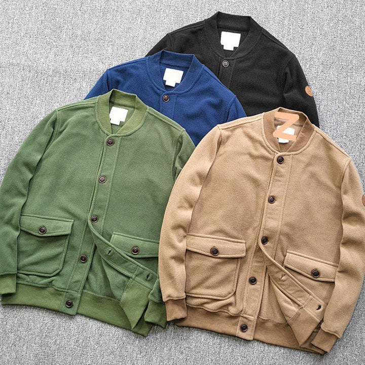 W&W Mode - Modische Jacke Mit Stehkragen