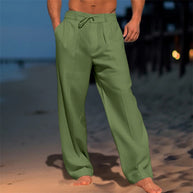 Herren elegante Chinohose mit lockerer Passform WW
