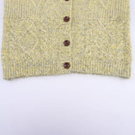 Damen Strickjacke mit schickem, weichem Stoff und dekorativen Knöpfen WW