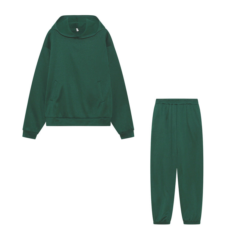 Damen Sportliches Set mit Hoodie und Jogginghose W&W Mode