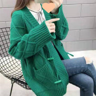 Damen Strickcardigan mit Zopf- und Strukturdesign WW