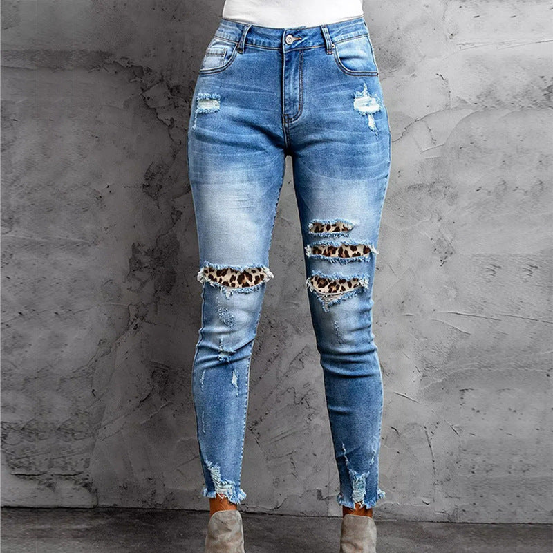 Damen Skinny Jeans mit aufregenden Destroyed-Details WW