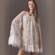 Damen Spitzenkleid WW