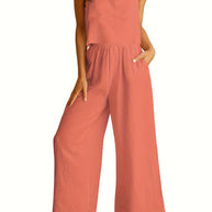Damen Weitgeschnittene Jumpsuit WW
