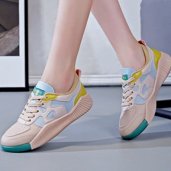 WW | Spectrum - Fröhliche Damen Sneakers mit extrastarkem Absatz